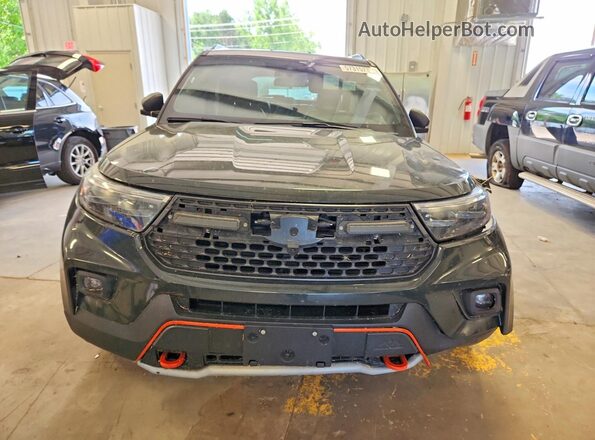 1FMSK8JH0NGC00666 2022 FORD EXPLORER Charcoal Widok z przodu