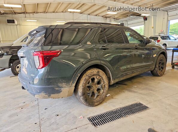 1FMSK8JH0NGC00666 2022 FORD EXPLORER Charcoal Tył prawy