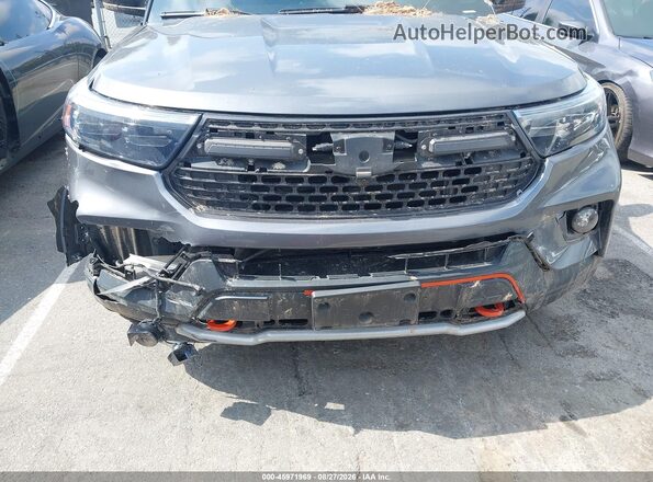 1FMSK8JH1NGC35863 2022 FORD EXPLORER Gray Вид спереду