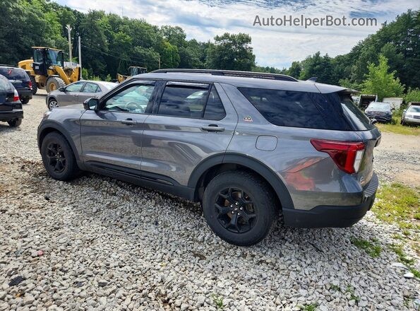 1FMSK8JH3NGC21219 2022 FORD EXPLORER Gray Հետևի ձախ