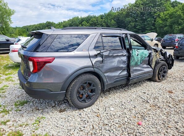1FMSK8JH3NGC21219 2022 FORD EXPLORER Gray Հետևի աջ