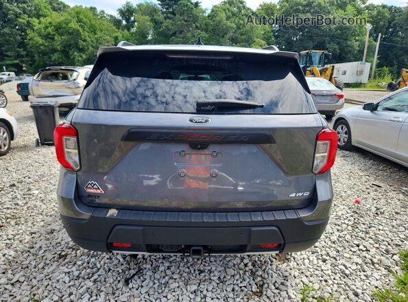 1FMSK8JH3NGC21219 2022 FORD EXPLORER Gray Հետևի տեսք