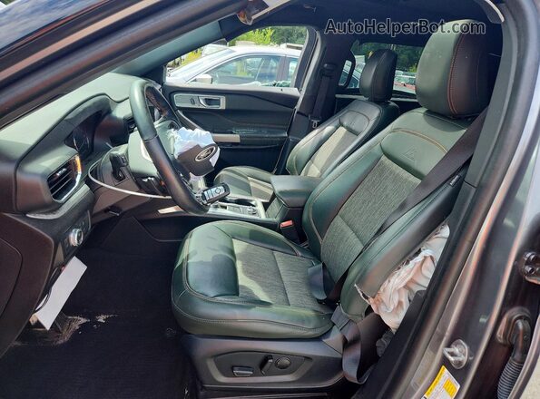1FMSK8JH3NGC21219 2022 FORD EXPLORER Gray Սալոնի դիմացի տեսք