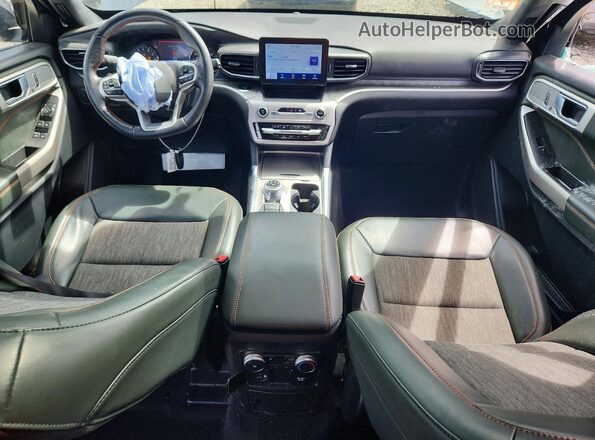 1FMSK8JH3NGC21219 2022 FORD EXPLORER Gray Առջևի վահանակի տեսք