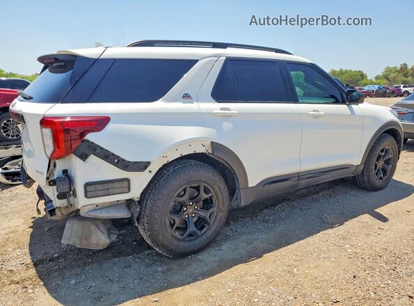 1FMSK8JH4NGA96389 2022 FORD EXPLORER White Задня права чверть