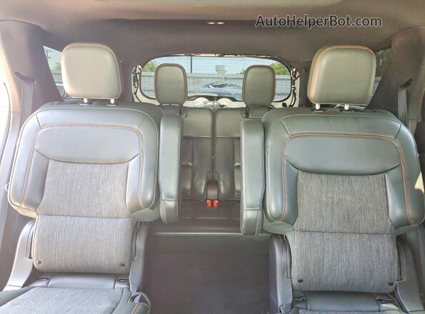 1FMSK8JH4NGA96389 2022 FORD EXPLORER White Вид задніх сидінь
