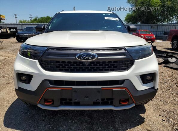 1FMSK8JH4NGA96389 2022 FORD EXPLORER White Вид спереду