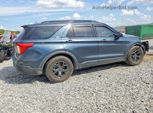 1FMSK8JH4NGC01397 2022 FORD EXPLORER Charcoal Tył prawy