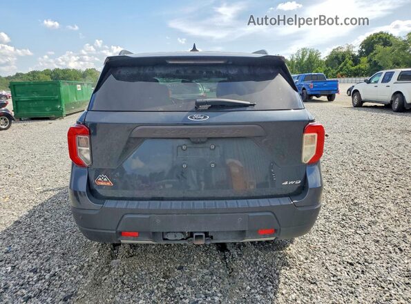1FMSK8JH4NGC01397 2022 FORD EXPLORER Charcoal Widok z tyłu