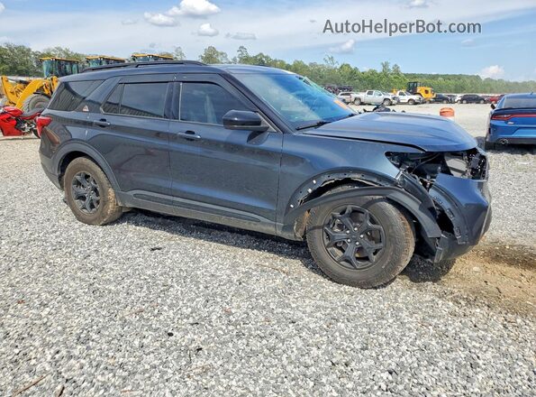 1FMSK8JH4NGC01397 2022 FORD EXPLORER Charcoal Przód prawy