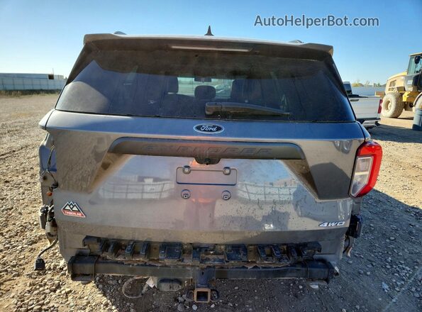 1FMSK8JH7NGA05728 2022 FORD EXPLORER Gray უკანა ხედი