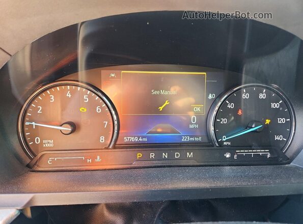 1FMSK8JH7NGA05728 2022 FORD EXPLORER Gray ხელსაწყოთა პანელის ხედი