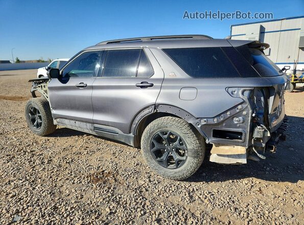 1FMSK8JH7NGA05728 2022 FORD EXPLORER Gray უკანა მარცხენა