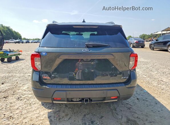 1FMSK8JH8NGA12641 2022 FORD EXPLORER Gray Հետևի տեսք