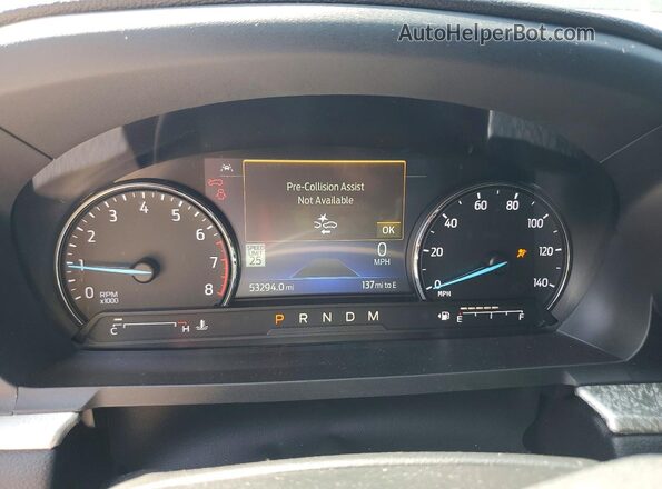 1FMSK8JH8NGA12641 2022 FORD EXPLORER Gray Սարքավորումների վահանակի տեսք