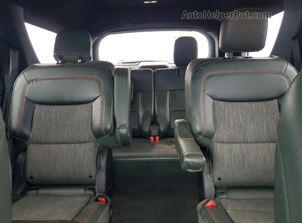 1FMSK8JHXNGC49986 2022 FORD EXPLORER Green Vista de los asientos traseros