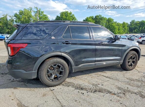 1FMSK8JHXPGC34469 2023 FORD EXPLORER Black Tył prawy