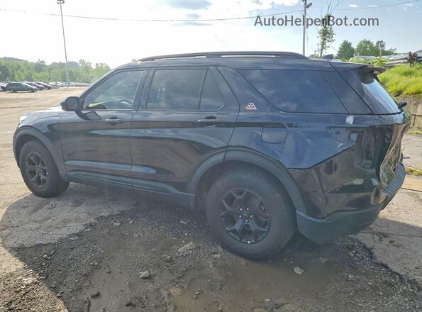 1FMSK8JHXPGC34469 2023 FORD EXPLORER Black Tył lewy