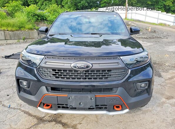 1FMSK8JHXPGC34469 2023 FORD EXPLORER Black Widok z przodu