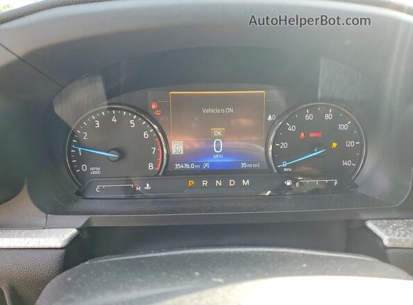 1FMSK8JHXPGC34469 2023 FORD EXPLORER Black Widok zestawu wskaźników