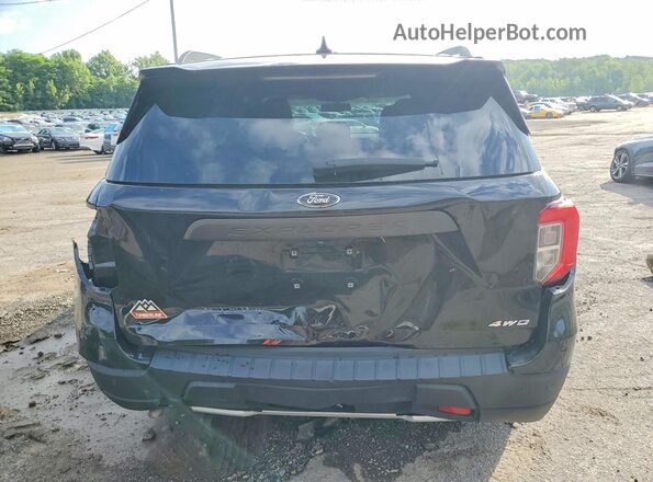 1FMSK8JHXPGC34469 2023 FORD EXPLORER Black Widok z tyłu