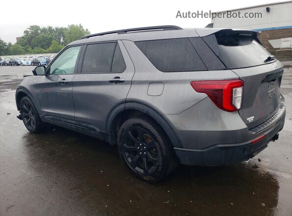 1FMSK8KH1NGC43895 2022 FORD EXPLORER Gray უკანა მარცხენა