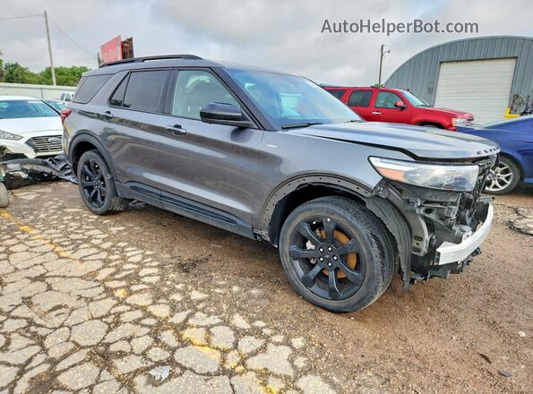 1FMSK8KH2PGA13348 2023 FORD EXPLORER Gray Առջևի աջ