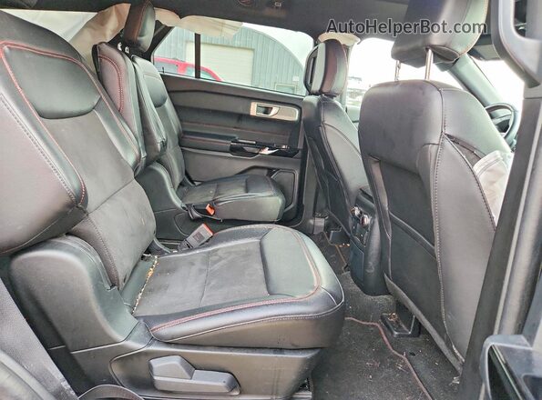 1FMSK8KH2PGA13348 2023 FORD EXPLORER Gray Սալոնի հետևի տեսք