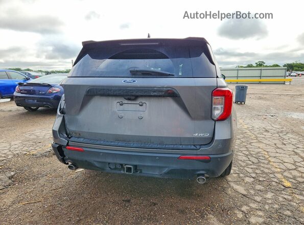 1FMSK8KH2PGA13348 2023 FORD EXPLORER Gray Հետևի տեսք