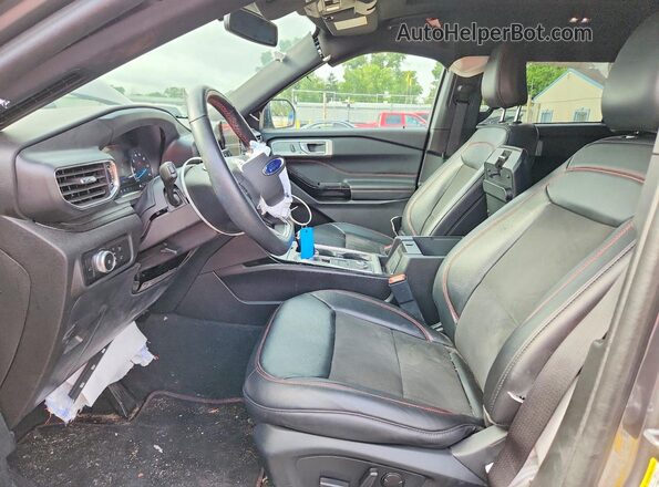 1FMSK8KH2PGA13348 2023 FORD EXPLORER Gray Սալոնի դիմացի տեսք