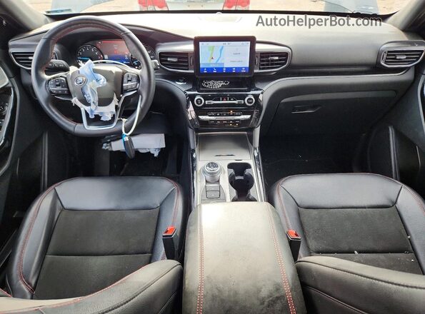 1FMSK8KH2PGA13348 2023 FORD EXPLORER Gray Առջևի վահանակի տեսք