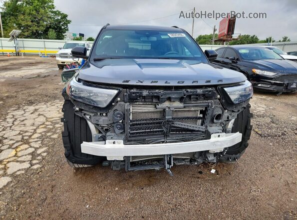 1FMSK8KH2PGA13348 2023 FORD EXPLORER Gray Դիմացի տեսք