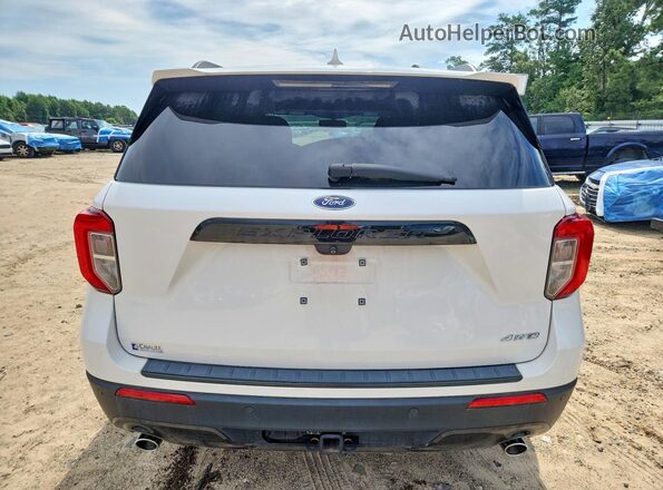 1FMSK8KH7PGA97876 2023 FORD EXPLORER White Vista trasera