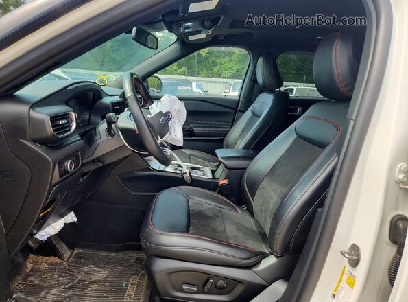 1FMSK8KH7PGA97876 2023 FORD EXPLORER White Vista interior delantera