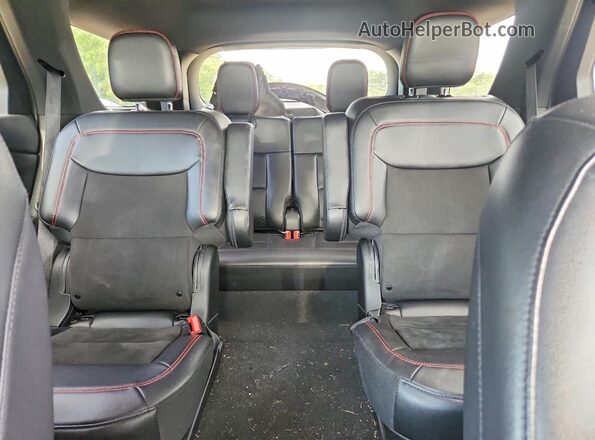 1FMSK8KH7PGA97876 2023 FORD EXPLORER White Vista de los asientos traseros