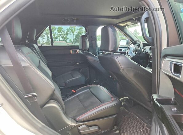 1FMSK8KH7PGA97876 2023 FORD EXPLORER White Vista interior trasera