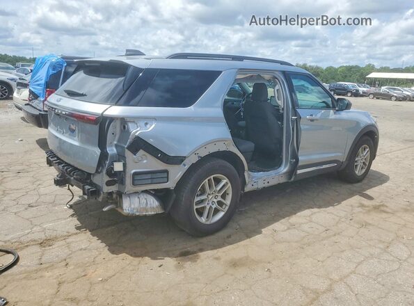 1FMUK7DH1SGA48990 2025 FORD EXPLORER Серебряный Задняя правая четверть