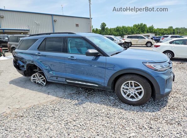 1FMUK7DH1SGC01545 2025 FORD EXPLORER Blue Przód prawy