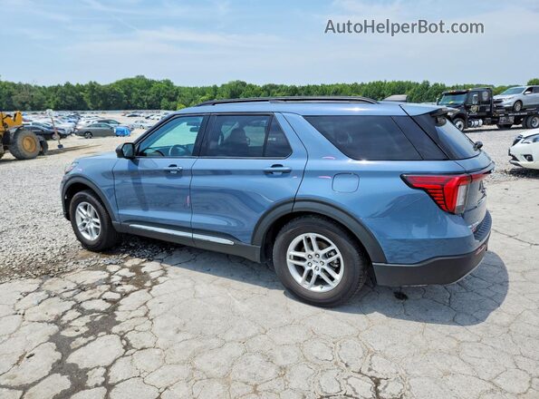 1FMUK7DH1SGC01545 2025 FORD EXPLORER Blue Tył lewy