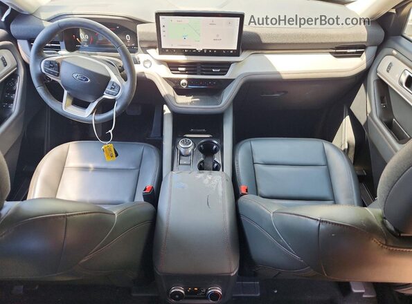 1FMUK7DH5SGA38723 2025 FORD EXPLORER Silver Вид панелі приладів