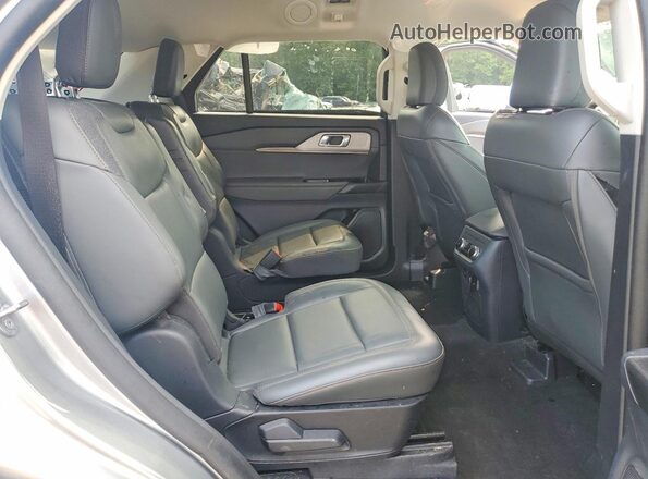 1FMUK7DH5SGA38723 2025 FORD EXPLORER Silver Вид задніх сидінь