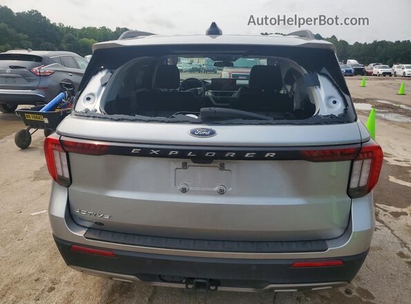 1FMUK7DH5SGA38723 2025 FORD EXPLORER Silver Вид ззаду