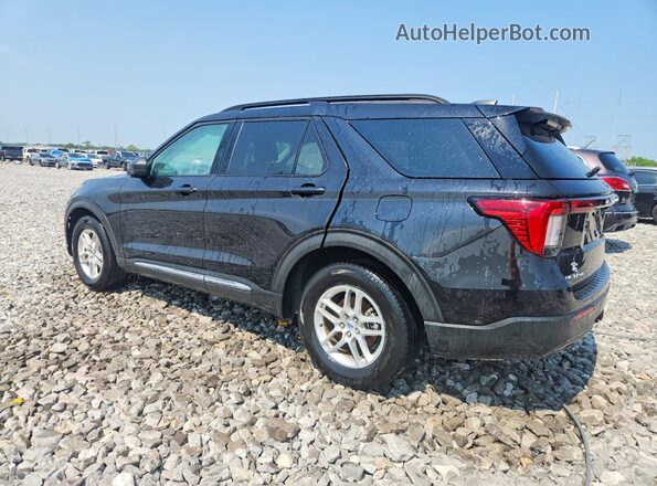 1FMUK7DH5SGC61568 2025 FORD EXPLORER Black უკანა მარცხენა