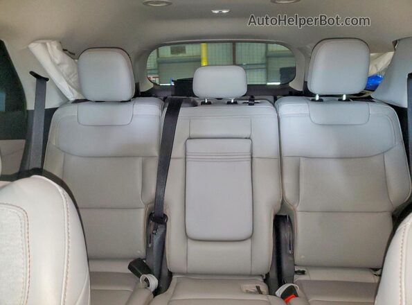 1FMUK7DH6SGC00682 2025 FORD EXPLORER Gray Widok tylnych siedzeń