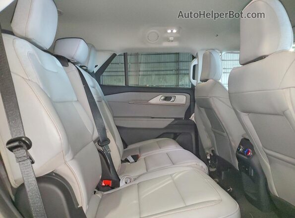 1FMUK7DH6SGC00682 2025 FORD EXPLORER Gray Widok wnętrza z tyłu