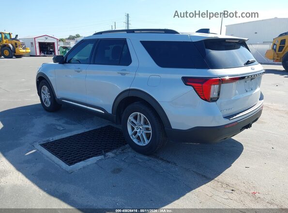 1FMUK7DH7SGC57957 2025 FORD EXPLORER White Հետևի ձախ