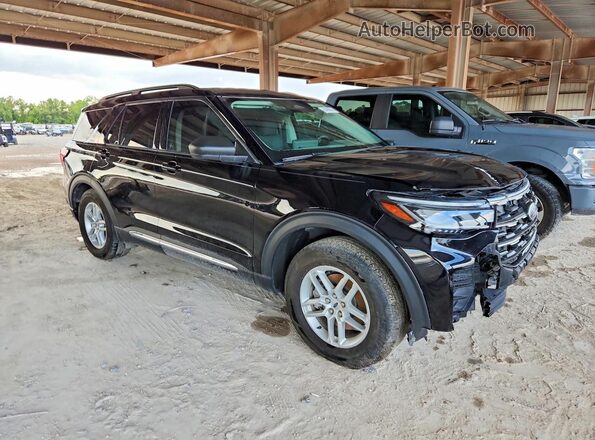 1FMUK7DH8SGA22970 2025 FORD EXPLORER Black Передня права чверть