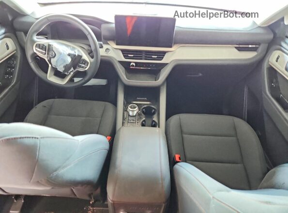 1FMUK7DH8SGA22970 2025 FORD EXPLORER Black Вид панелі приладів