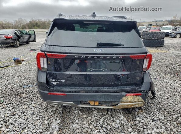 1FMUK7DH8SGA67150 2025 FORD EXPLORER Black Rear view