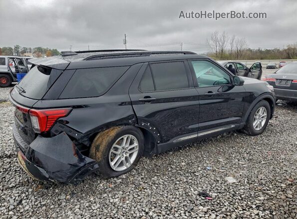 1FMUK7DH8SGA67150 2025 FORD EXPLORER Black Rear right